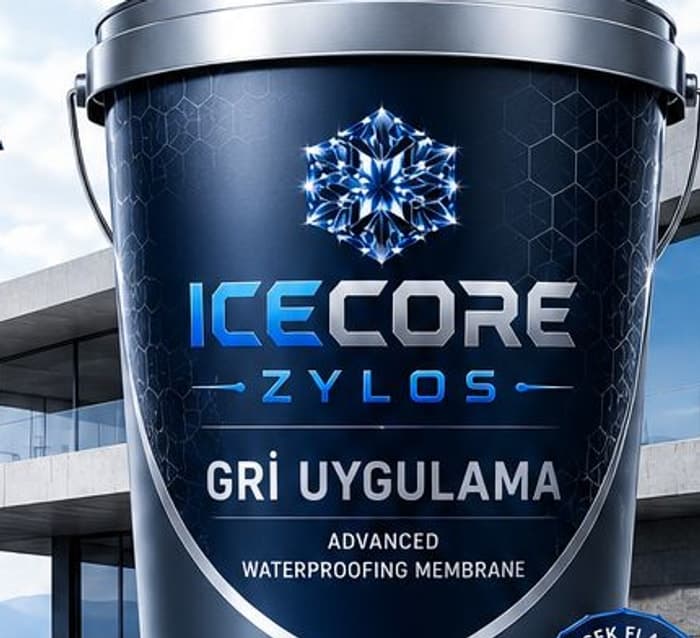 IceCore Zylos Gri Uygulama — Advanced Waterproofing Membrane